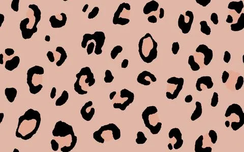 Abstract modern leopard seamless pattern. Animals trendy background. Color Stock Illustration