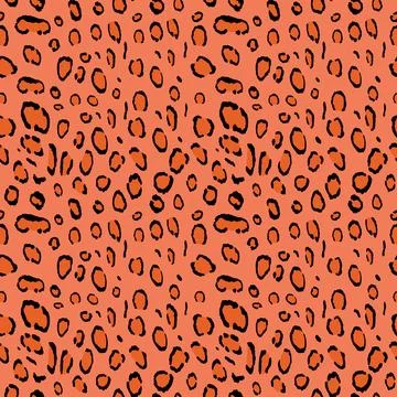 Abstract modern leopard seamless pattern. Animals trendy background. Color Stock Illustration