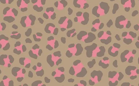 Abstract modern leopard seamless pattern. Animals trendy background. Color Stock Illustration