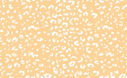 Abstract modern leopard seamless pattern. Animals trendy background. Beige and Illustrazione stock