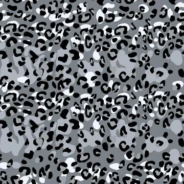 Abstract modern leopard seamless pattern. Animals trendy background. Color Illustrazione stock