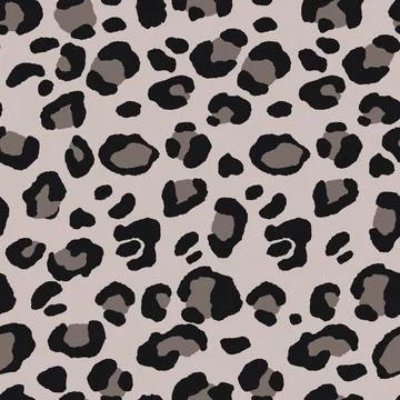 Abstract modern leopard seamless pattern. Animals trendy background. Color Illustrazione stock