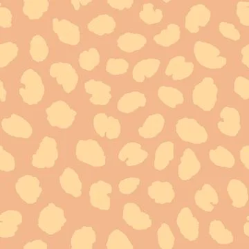 Abstract modern leopard seamless pattern. Animals trendy background. Beige and Stock Illustration