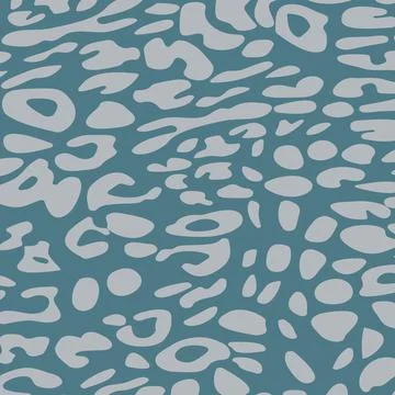 Abstract modern leopard seamless pattern. Animals trendy background. Color Illustrazione stock