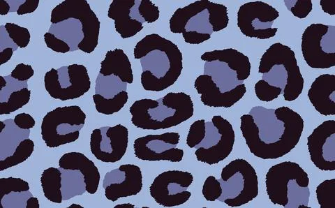 Abstract modern leopard seamless pattern. Animals trendy background. Color Illustrazione stock
