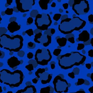 Abstract modern leopard seamless pattern. Animals trendy background. Color Illustrazione stock