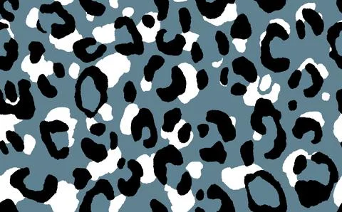 Abstract modern leopard seamless pattern. Animals trendy background. Color Stock Illustration