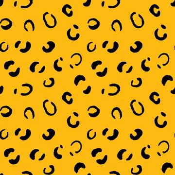 Abstract modern leopard seamless pattern. Animals trendy background. Color Illustrazione stock