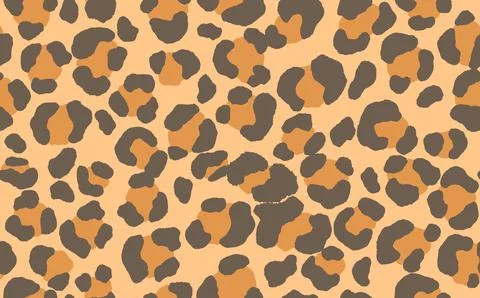 Abstract modern leopard seamless pattern. Animals trendy background. Color Illustrazione stock