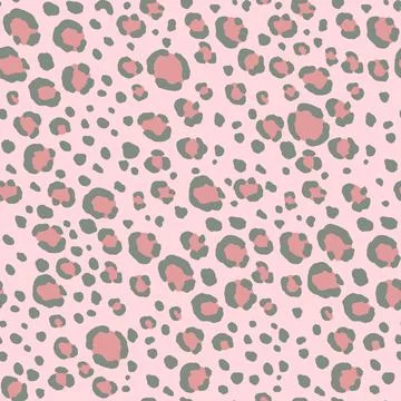 Abstract modern leopard seamless pattern. Animals trendy background. Color Illustrazione stock
