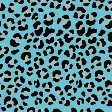 Abstract modern leopard seamless pattern. Animals trendy background. Color Illustrazione stock