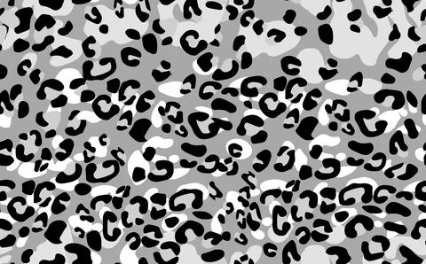 Abstract modern leopard seamless pattern. Animals trendy background. Color Illustrazione stock
