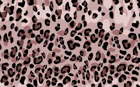 Abstract modern leopard seamless pattern. Animals trendy background. Color Illustrazione stock