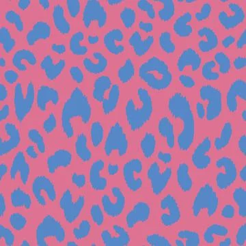 Abstract modern leopard seamless pattern. Animals trendy background. Color Illustrazione stock