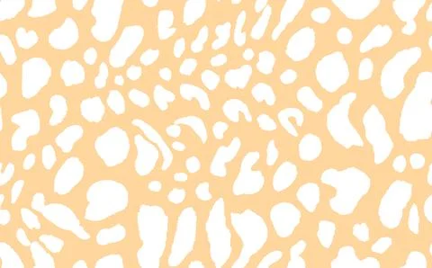 Abstract modern leopard seamless pattern. Animals trendy background. White and Stock Illustration