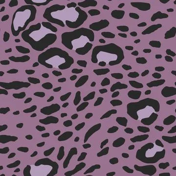 Abstract modern leopard seamless pattern. Animals trendy background. Color Stock Illustration