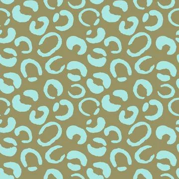 Abstract modern leopard seamless pattern. Animals trendy background. Color Illustrazione stock