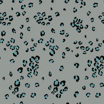 Abstract modern leopard seamless pattern. Animals trendy background. Color 스톡 일러스트