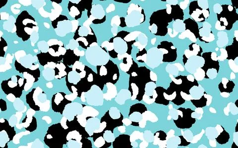 Abstract modern leopard seamless pattern. Animals trendy background. Color Stock Illustration