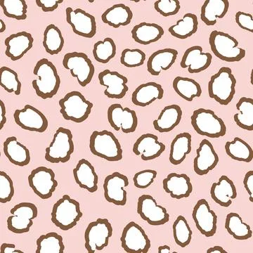 Abstract modern leopard seamless pattern. Animals trendy background. Color 스톡 일러스트