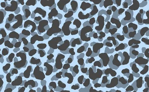 Abstract modern leopard seamless pattern. Animals trendy background. Color Stock Illustration