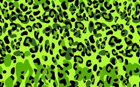 Abstract modern leopard seamless pattern. Animals trendy background. Color Illustrazione stock