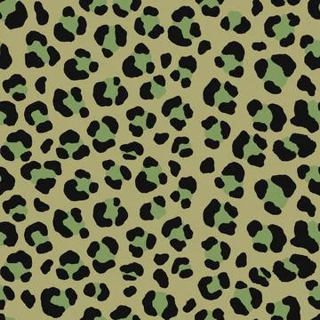 Abstract modern leopard seamless pattern. Animals trendy background. Color 스톡 일러스트