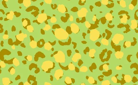 Abstract modern leopard seamless pattern. Animals trendy background. Color Stock Illustration