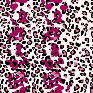 Abstract modern leopard seamless pattern. Animals trendy background. Color Stock Illustration