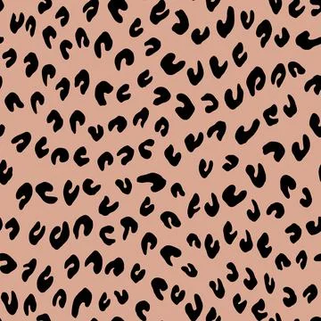 Abstract modern leopard seamless pattern. Animals trendy background. Color Stock Illustration