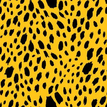 Abstract modern leopard seamless pattern. Animals trendy background. Color Stock Illustration
