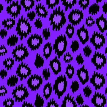 Abstract modern leopard seamless pattern. Animals trendy background. Color Stock Illustration