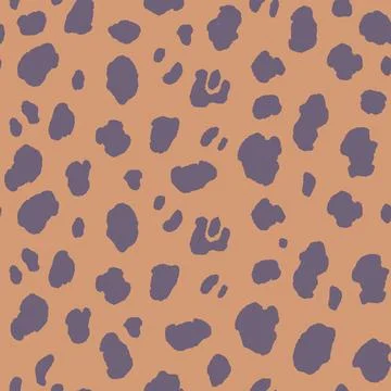 Abstract modern leopard seamless pattern. Animals trendy background. Beige and Stock Illustration