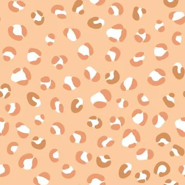 Abstract modern leopard seamless pattern. Animals trendy background. Color Stock Illustration