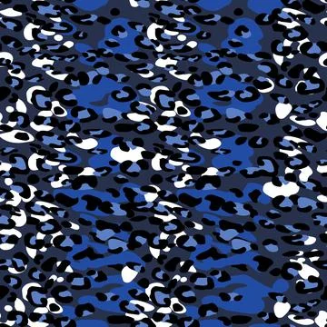 Abstract modern leopard seamless pattern. Animals trendy background. Color Illustrazione stock