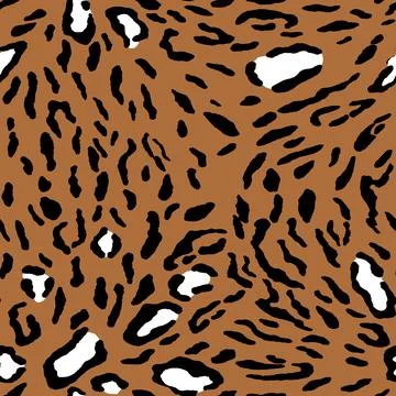 Abstract modern leopard seamless pattern. Animals trendy background. Color Stock Illustration