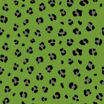 Abstract modern leopard seamless pattern. Animals trendy background. Color Stock Illustration