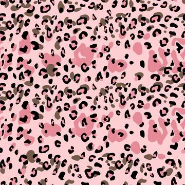 Abstract modern leopard seamless pattern. Animals trendy background. Color Stock Illustration