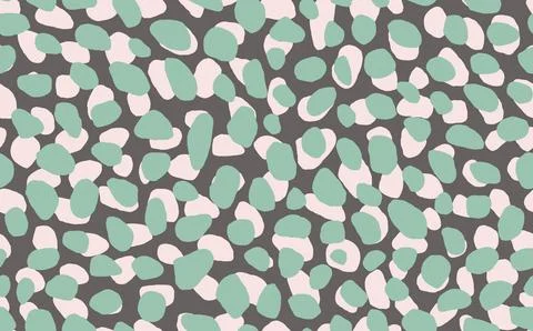 Abstract modern leopard seamless pattern. Animals trendy background. Color Illustrazione stock