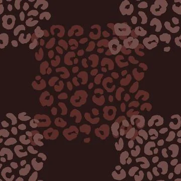 Abstract modern leopard seamless pattern. Animals trendy background. Color Stock Illustration