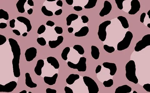 Abstract modern leopard seamless pattern. Animals trendy background. Color Illustrazione stock