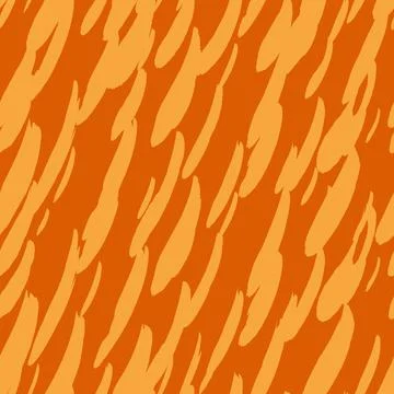 Abstract modern leopard seamless pattern. Animals trendy background. Orange Stock Illustration
