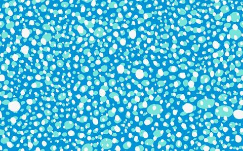 Abstract modern leopard seamless pattern. Animals trendy background. Blue and Stock Illustration