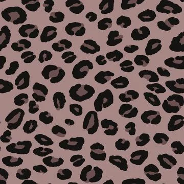 Abstract modern leopard seamless pattern. Animals trendy background. Beige and Stock Illustration