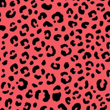 Abstract modern leopard seamless pattern. Animals trendy background. Black and Illustrazione stock