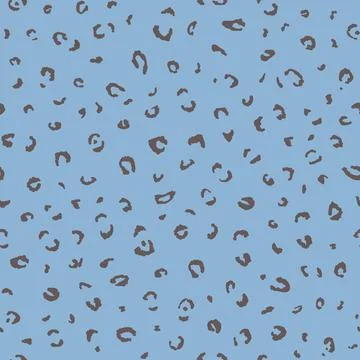 Abstract modern leopard seamless pattern. Animals trendy background. Color Illustrazione stock
