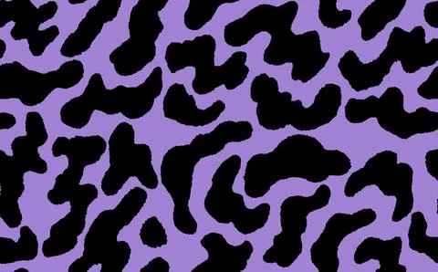 Abstract modern leopard seamless pattern. Animals trendy background. Lavander Stock Illustration
