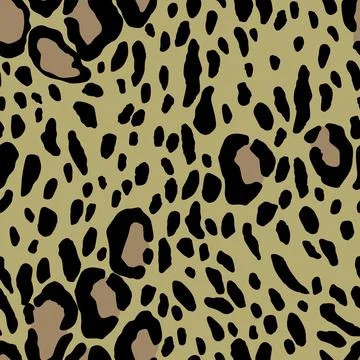 Abstract modern leopard seamless pattern. Animals trendy background. Color Stock Illustration