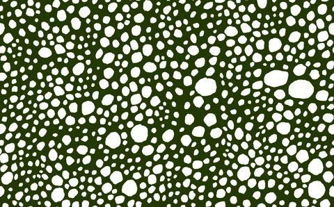 Abstract modern leopard seamless pattern. Animals trendy background. Green and Stock Illustration