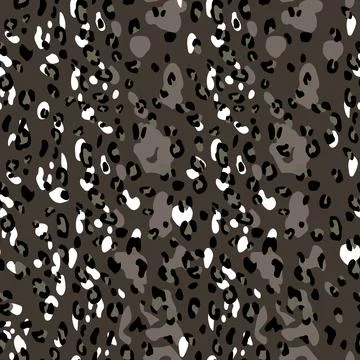 Abstract modern leopard seamless pattern. Animals trendy background. Color Stock Illustration